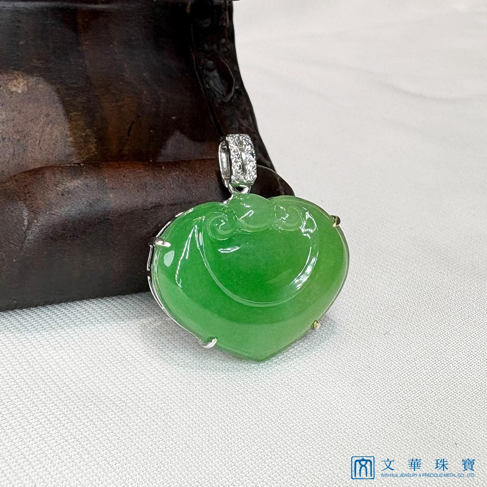 翡翠如意玉墜(已售出)