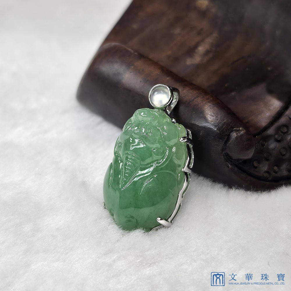 翡翠貔貅玉墜