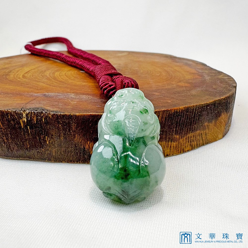 冰糯飄花貔貅把玩掛件(已售出)