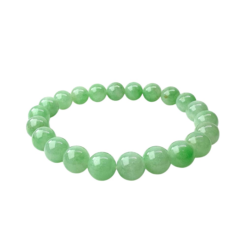 翡翠果綠玉珠手鍊 約7.7-8mm