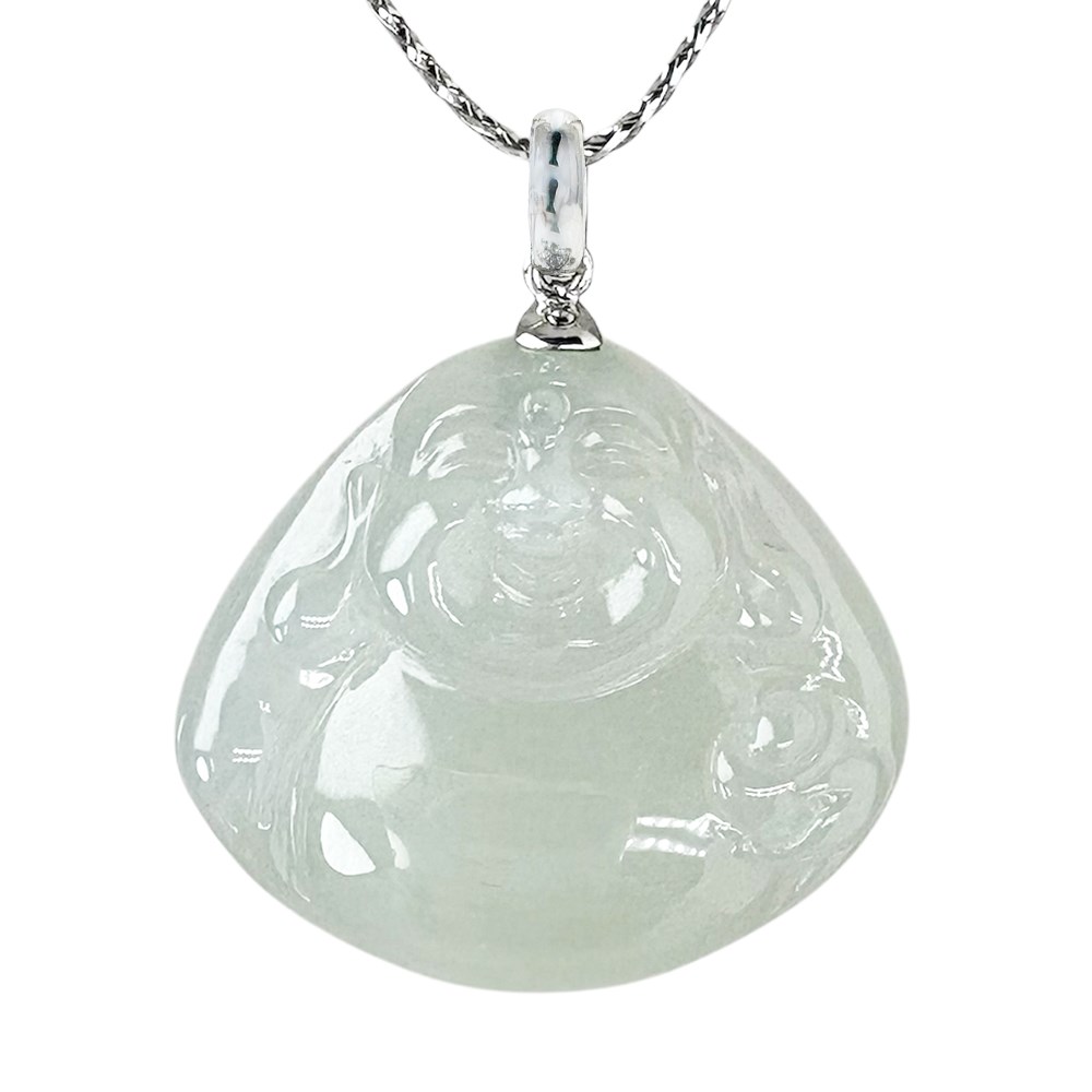 冰潤福佛彌勒佛玉墜 