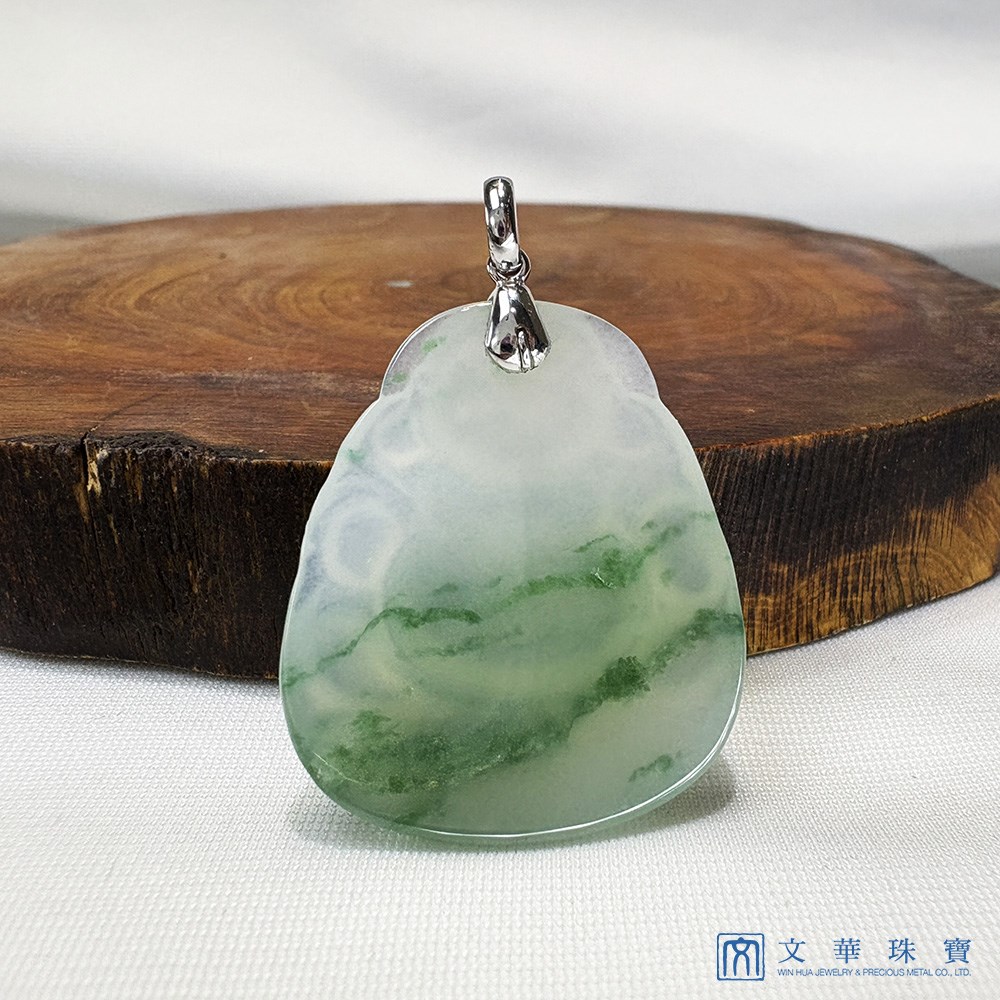 翡翠笑口常開布袋彌勒