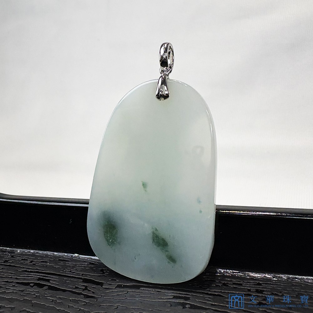 文殊菩薩翡翠玉墜