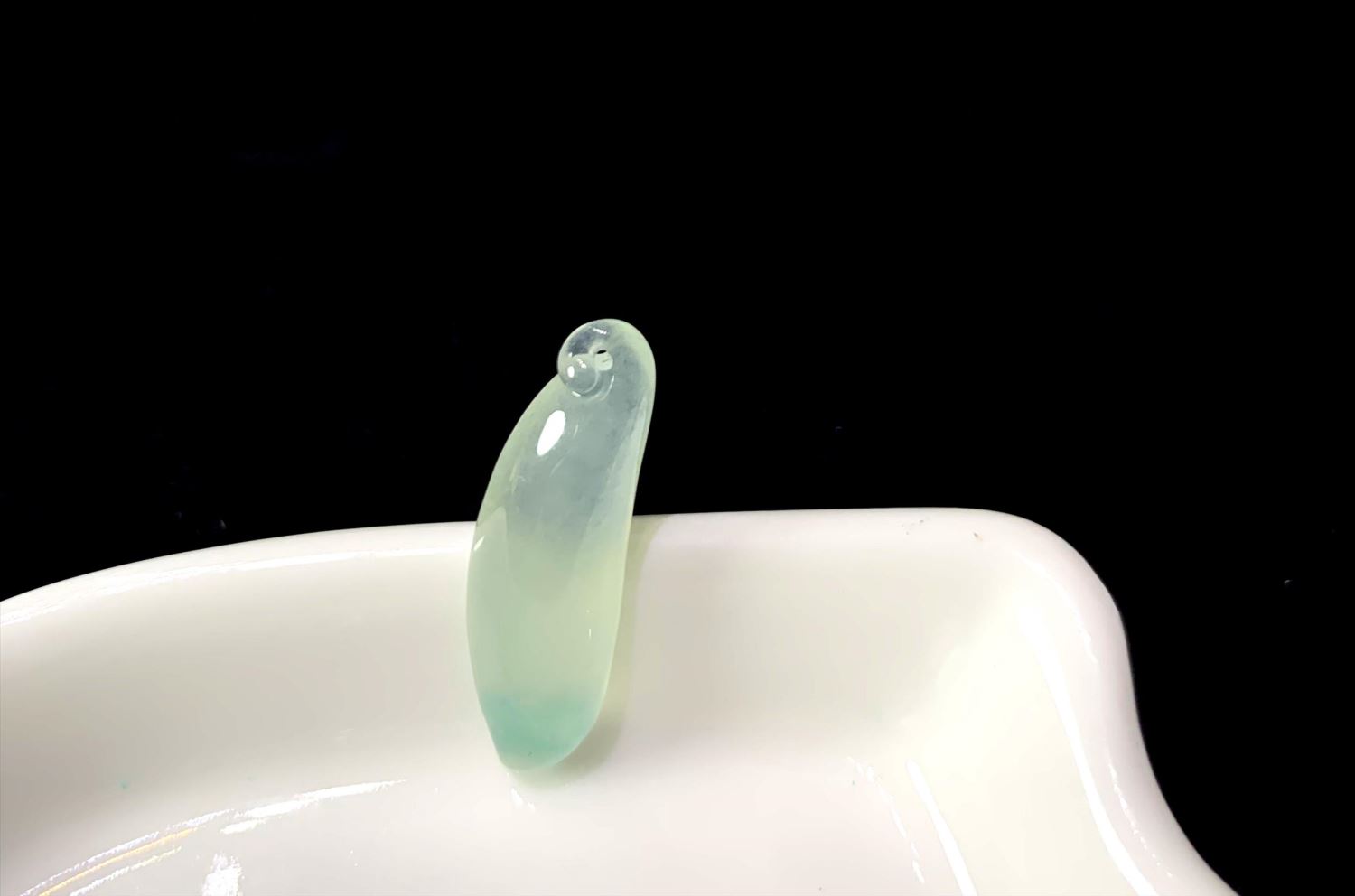 玻璃種福瓜玉墜(已售出)