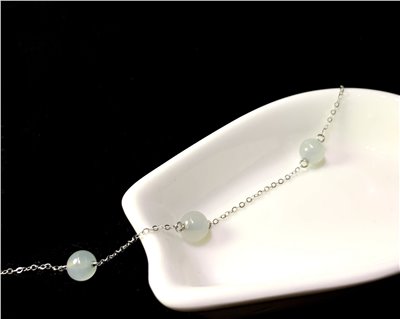 冰種玉珠K金手鍊(已售出)