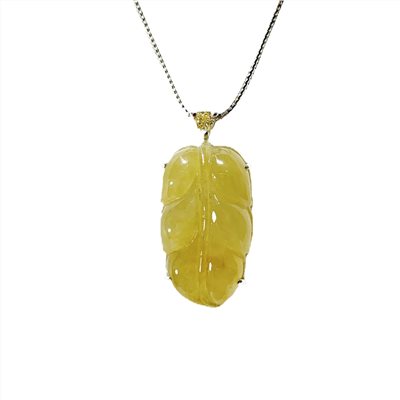 冰種黃翡玉葉(已售出)