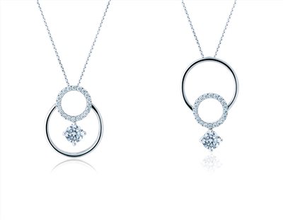 同心圓兩用鑽墜