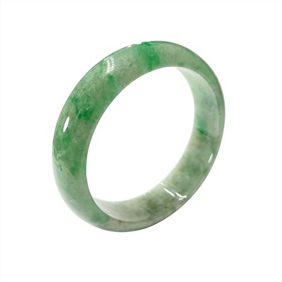 寬版平安翡翠玉鐲 #19-19.5(已售出)