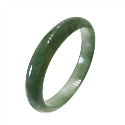 冰種花青貴妃鐲 手圍16.5 (已售出)