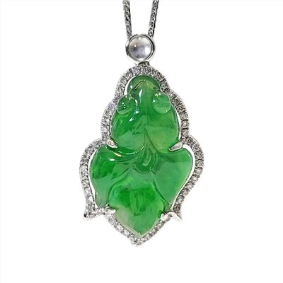 翡翠金魚玉墜(已售出)