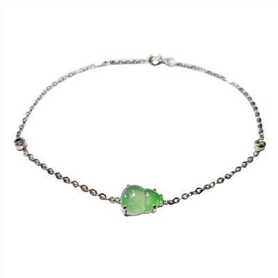 高冰葫蘆K金手鍊 18K金