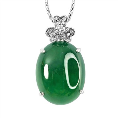 冰種滿綠蛋面墜(已售出)