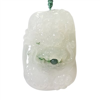 龍珠巧色龍玉牌