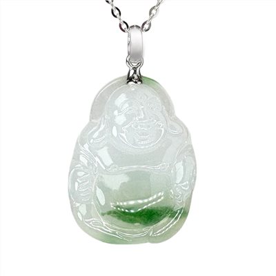 冰種飄蘭花彌勒佛