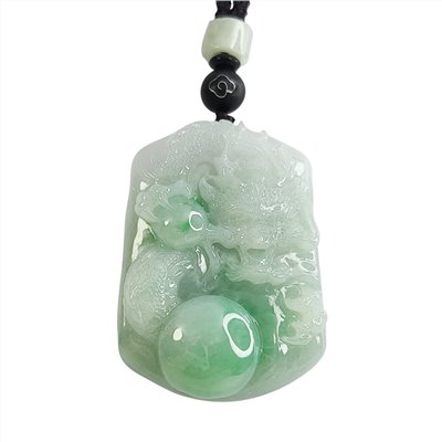 白底青龍牌 贈精美中國繩乙入(已售出)