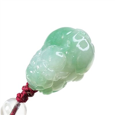 芙蓉綠貔貅把玩掛墜(已售出)