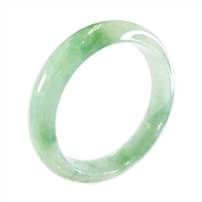 芙蓉蘋果綠玉鐲 18.5圍