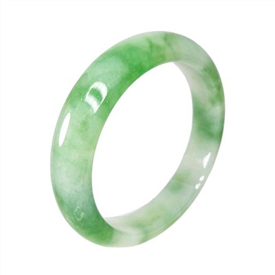 冰糯陽綠翡翠玉鐲  18.5圍(已售出)