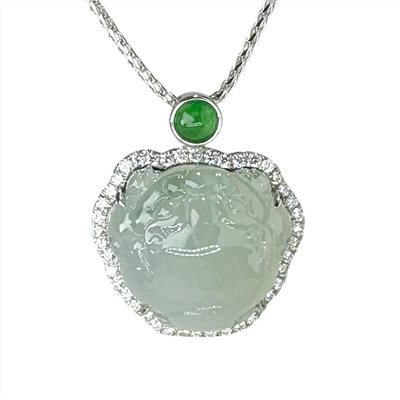 冰種三腳蟾玉墜(已售出)