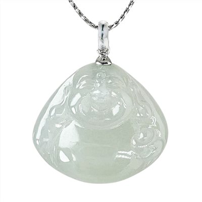 冰潤福佛彌勒佛玉墜 