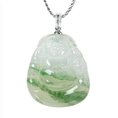 翡翠笑口常開布袋彌勒