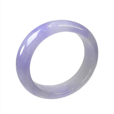 冰種紫羅蘭寬版貴妃鐲 17圍